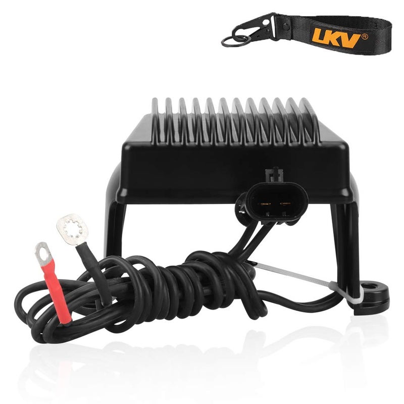 LKV 74505-02 Voltage Regulator Rectifier Compatible with Harley Davidson 2002-2003 Road King Electra Glide Road Glide Ultra Classic EFI FLHTI, Replaces OEM #2112-0368 498273 498338 74505-02 H0502 - Image 1